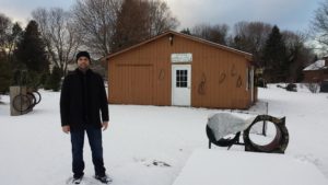 Gary Dumais on the Tree Farm